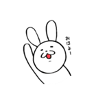 うさぎ牛乳（個別スタンプ：19）