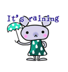 不思議な生物の女の子（個別スタンプ：2）