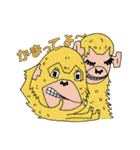 graffiti gravity スタンプ No.3（個別スタンプ：16）