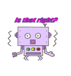 ロボと英会話しよ！！（個別スタンプ：32）