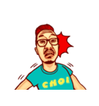 Uncle Choi ＆ Janvier（個別スタンプ：10）