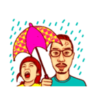 Uncle Choi ＆ Janvier（個別スタンプ：16）