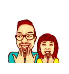 Uncle Choi ＆ Janvier（個別スタンプ：18）
