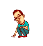 Uncle Choi ＆ Janvier（個別スタンプ：30）