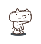 顔文字ねこさん（個別スタンプ：28）