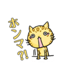 翻訳付き関西弁ネコ。（個別スタンプ：10）