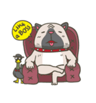 The friendly dog Yon（個別スタンプ：15）
