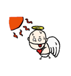 生意気天使と臆病悪魔（個別スタンプ：14）