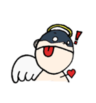 生意気天使と臆病悪魔（個別スタンプ：34）