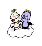 生意気天使と臆病悪魔（個別スタンプ：40）