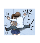 壁ドン＆胸キュンしぐさ（個別スタンプ：5）