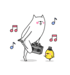 人型動物のセリフ代行（個別スタンプ：1）