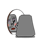 A stoneman comes from nowhere（個別スタンプ：22）