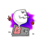 A stoneman comes from nowhere（個別スタンプ：27）