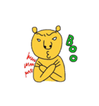くま feat 先輩＆後輩（個別スタンプ：3）