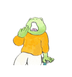 A frog（個別スタンプ：27）