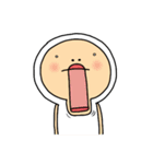 しろめちゃんとおまめさん第七弾（個別スタンプ：37）