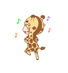 きりん女子（個別スタンプ：18）
