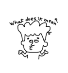 relaxed people（個別スタンプ：13）
