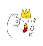 キザなニワトリ王子スタンプ（個別スタンプ：1）