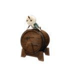 シュールシリーズ-ファンキーベイビー3D2（個別スタンプ：38）