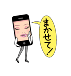 スマートレディさん（個別スタンプ：35）