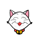 白い子猫フランネル（個別スタンプ：2）