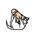 白い子猫フランネル（個別スタンプ：29）
