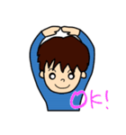 やんちゃ男子スタンプ（個別スタンプ：11）
