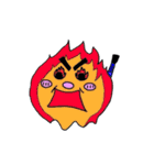 水の玉ちゃん（ちょんまげ付き）（個別スタンプ：32）