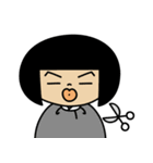 おかっぱサホちゃん（個別スタンプ：33）
