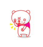裏クマ（個別スタンプ：16）