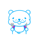 裏クマ（個別スタンプ：25）