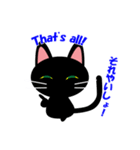 紀州の黒猫くろにゃん（個別スタンプ：18）