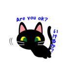 紀州の黒猫くろにゃん（個別スタンプ：21）