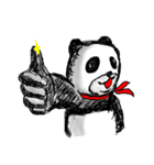 Strange panda us（個別スタンプ：22）