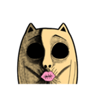 表情豊か犬（個別スタンプ：5）