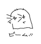 やる気ないオバケと心のカビたち（個別スタンプ：34）