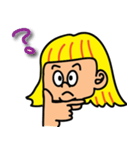 Amy's Facial Expressions（個別スタンプ：28）