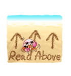 Sand Writing ＆ Hermit Crab (Int'l)（個別スタンプ：29）