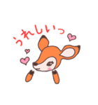 バンビとトラ（個別スタンプ：1）