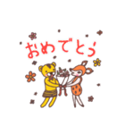 バンビとトラ（個別スタンプ：19）