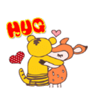バンビとトラ（個別スタンプ：21）