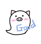 手書き ゆるオバケ（個別スタンプ：12）