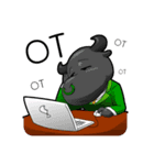The Animals Office (English version)（個別スタンプ：22）