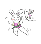 ふとあしうさぎ（個別スタンプ：21）