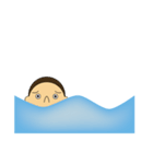 シンクロちゃん（個別スタンプ：9）