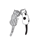 Chi ＆ Polkadot cat（個別スタンプ：2）
