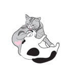 Chi ＆ Polkadot cat（個別スタンプ：11）