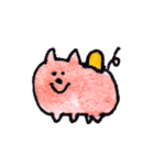 ほっこりハートスタンプ（個別スタンプ：38）